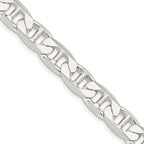 FJC Finejewelers 925 Sterling Silver Flat Anchor Chain 22 Inches x 9.5 mm