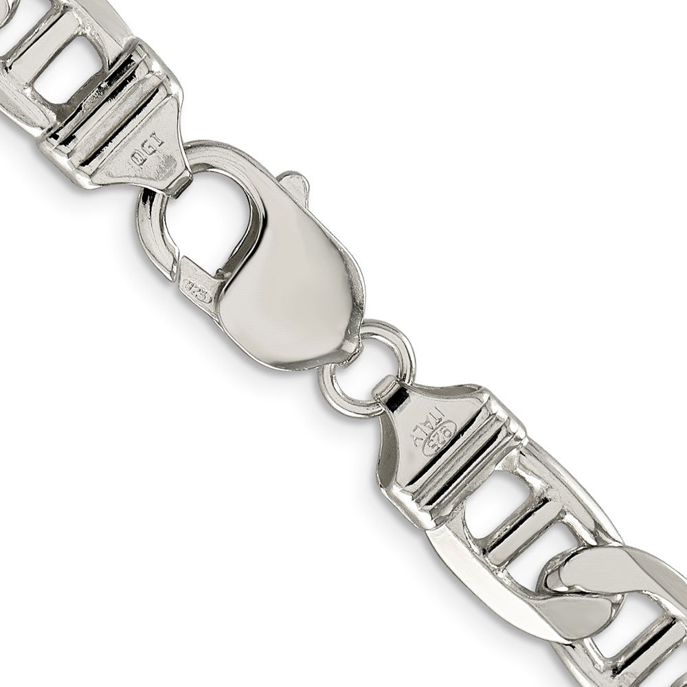 FJC Finejewelers 925 Sterling Silver Flat Anchor Bracelet Chain 8 Inches x 9.5 mm