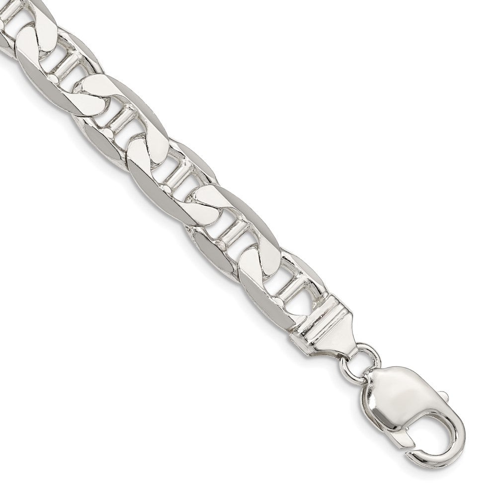 FJC Finejewelers 925 Sterling Silver Flat Anchor Bracelet Chain 8 Inches x 9.5 mm