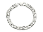 FJC Finejewelers 925 Sterling Silver Flat Anchor Bracelet Chain 8 Inches x 9.5 mm