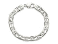 FJC Finejewelers 925 Sterling Silver Flat Anchor Bracelet Chain 8 Inches x 9.5 mm