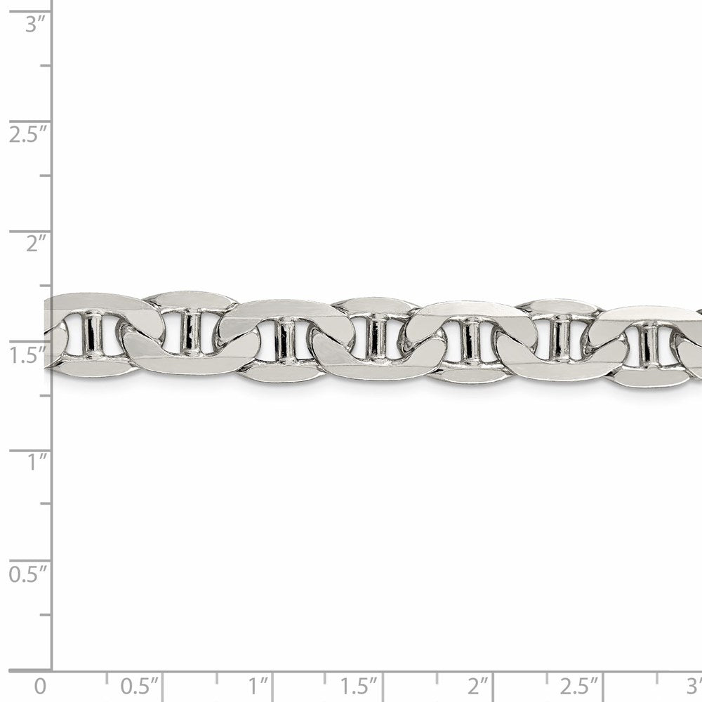 FJC Finejewelers 925 Sterling Silver Flat Anchor Bracelet Chain 9 Inches x 9.5 mm