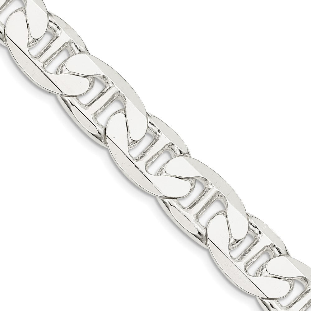 FJC Finejewelers 925 Sterling Silver Flat Anchor Chain 20 Inches x 11.5 mm