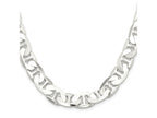 FJC Finejewelers 925 Sterling Silver Flat Anchor Chain 20 Inches x 11.5 mm