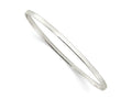 FJC Finejewelers 925 Sterling Silver Polished Slip-on Bangle 3 mm
