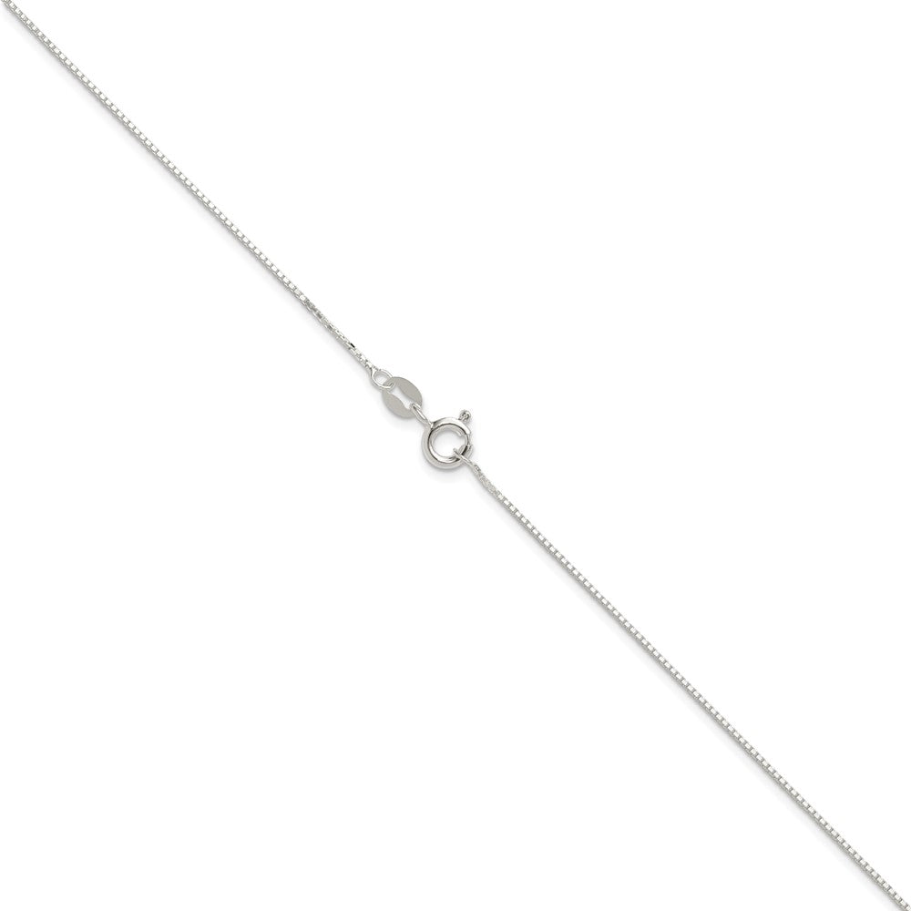 FJC Finejewelers 925 Sterling Silver 8 Sided Box Chain 18 Inches x 0.8 mm