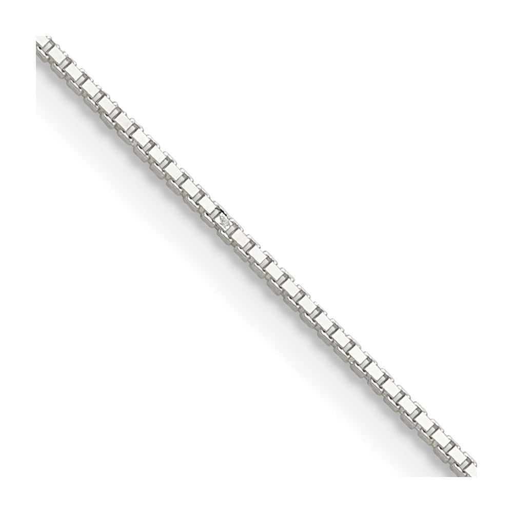FJC Finejewelers 925 Sterling Silver 8 Sided Box Chain 20 Inches x 0.8 mm