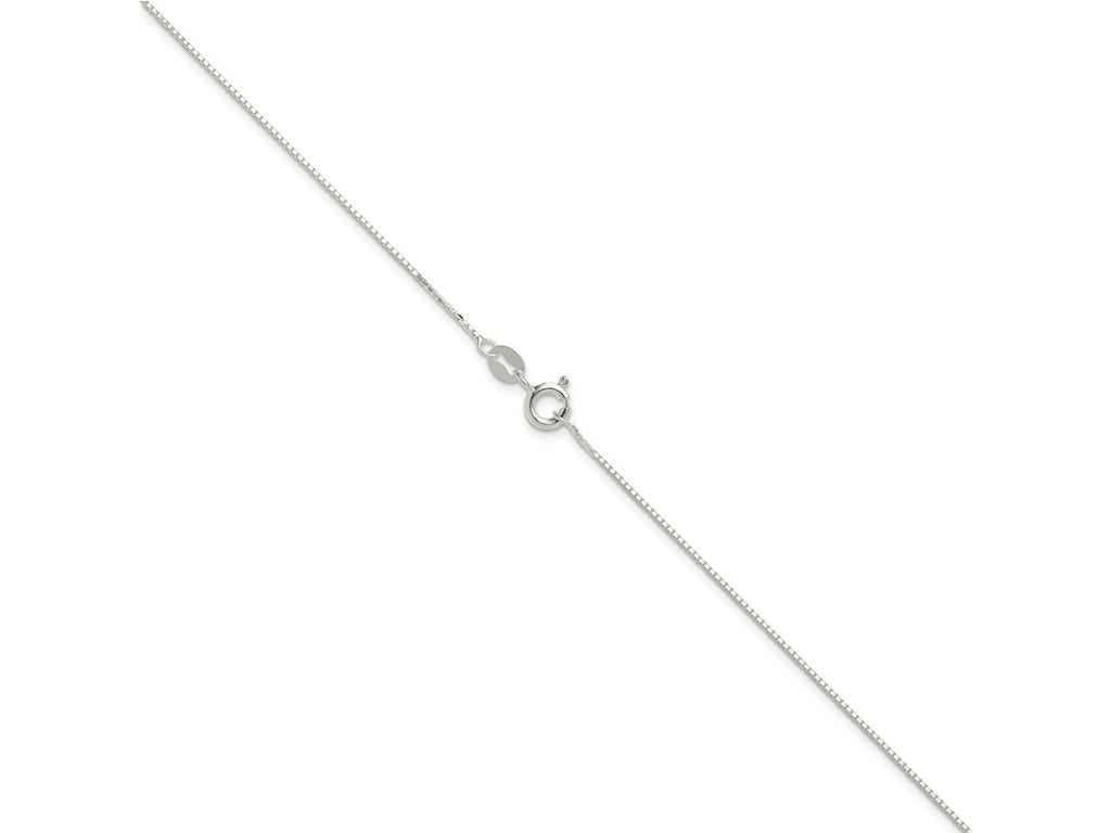 FJC Finejewelers 925 Sterling Silver 8 Sided Box Chain 20 Inches x 0.8 mm
