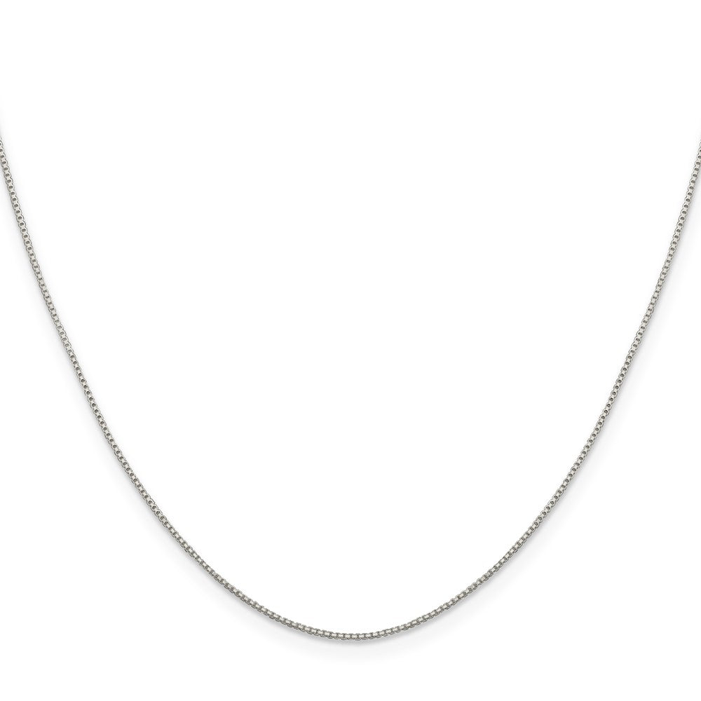 FJC Finejewelers 925 Sterling Silver 8 Sided Box Chain 26 Inches x 0.8 mm