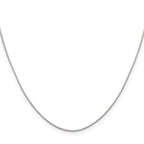 FJC Finejewelers 925 Sterling Silver 8 Sided Box Chain 26 Inches x 0.8 mm
