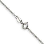 FJC Finejewelers 925 Sterling Silver 8 Sided Box Chain 18 Inches x 1 mm