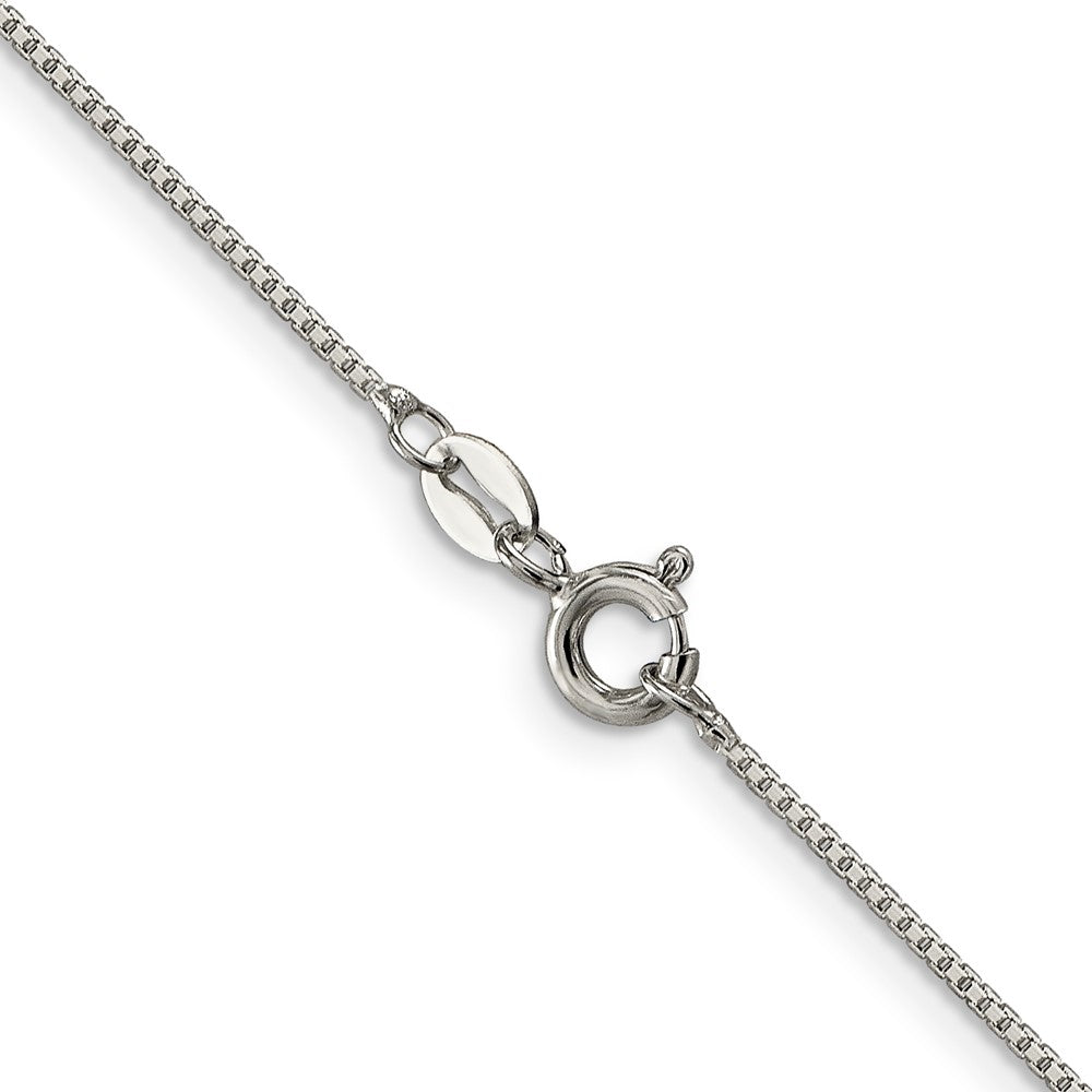 FJC Finejewelers 925 Sterling Silver 8 Sided Box Chain 18 Inches x 1 mm
