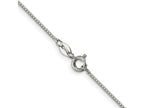 FJC Finejewelers 925 Sterling Silver 8 Sided Box Chain 18 Inches x 1 mm