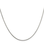 FJC Finejewelers 925 Sterling Silver 8 Sided Box Chain 24 Inches x 1 mm