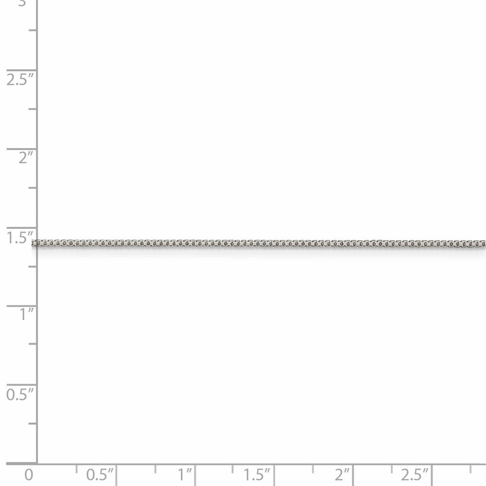 FJC Finejewelers 925 Sterling Silver 8 Sided Box Chain 24 Inches x 1 mm