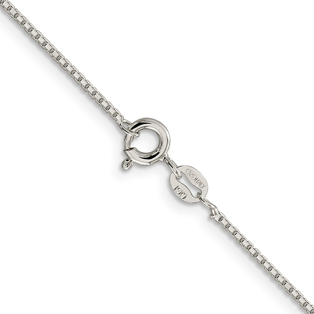 FJC Finejewelers 925 Sterling Silver 8 Sided Box Chain 20 Inches x 1.15 mm