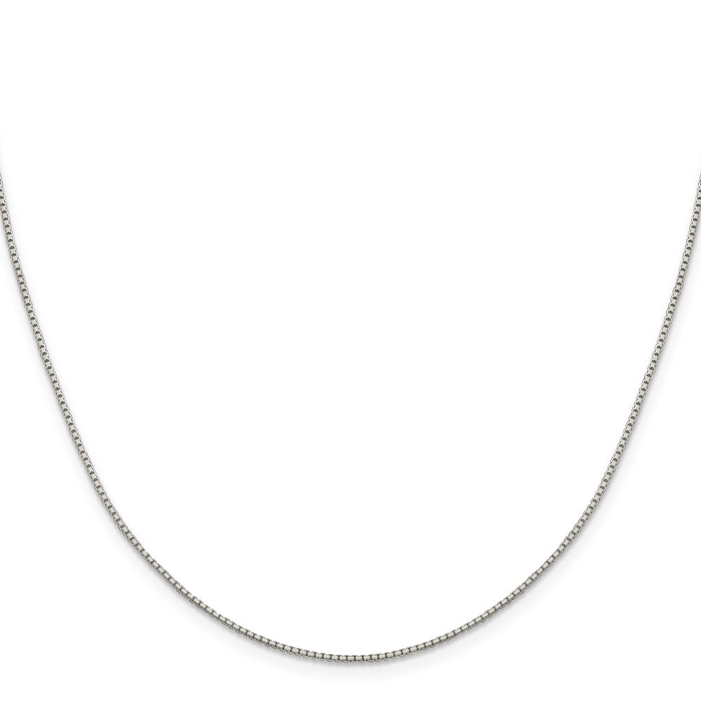 FJC Finejewelers 925 Sterling Silver 8 Sided Box Chain 24 Inches x 1.15 mm