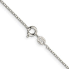 FJC Finejewelers 925 Sterling Silver 8 Sided Box Chain 24 Inches x 1.15 mm