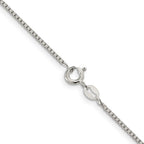 FJC Finejewelers 925 Sterling Silver 8 Sided Box Chain 18 Inches x 1.25 mm