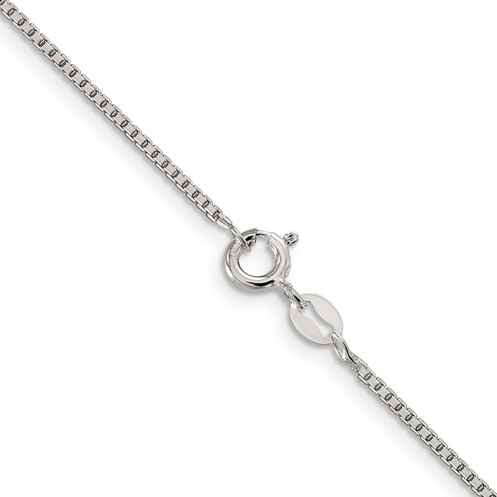 FJC Finejewelers 925 Sterling Silver 8 Sided Box Chain 18 Inches x 1.25 mm