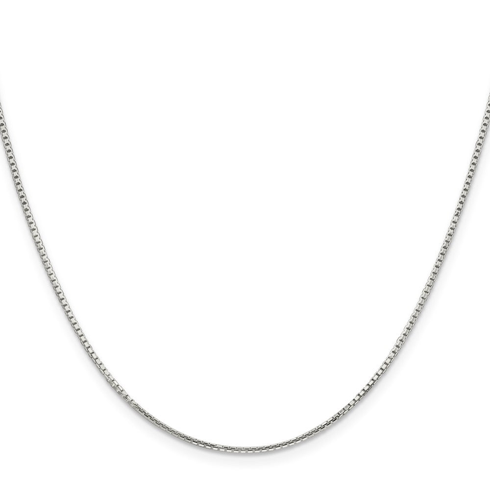 FJC Finejewelers 925 Sterling Silver 8 Sided Box Chain 30 Inches x 1.25 mm