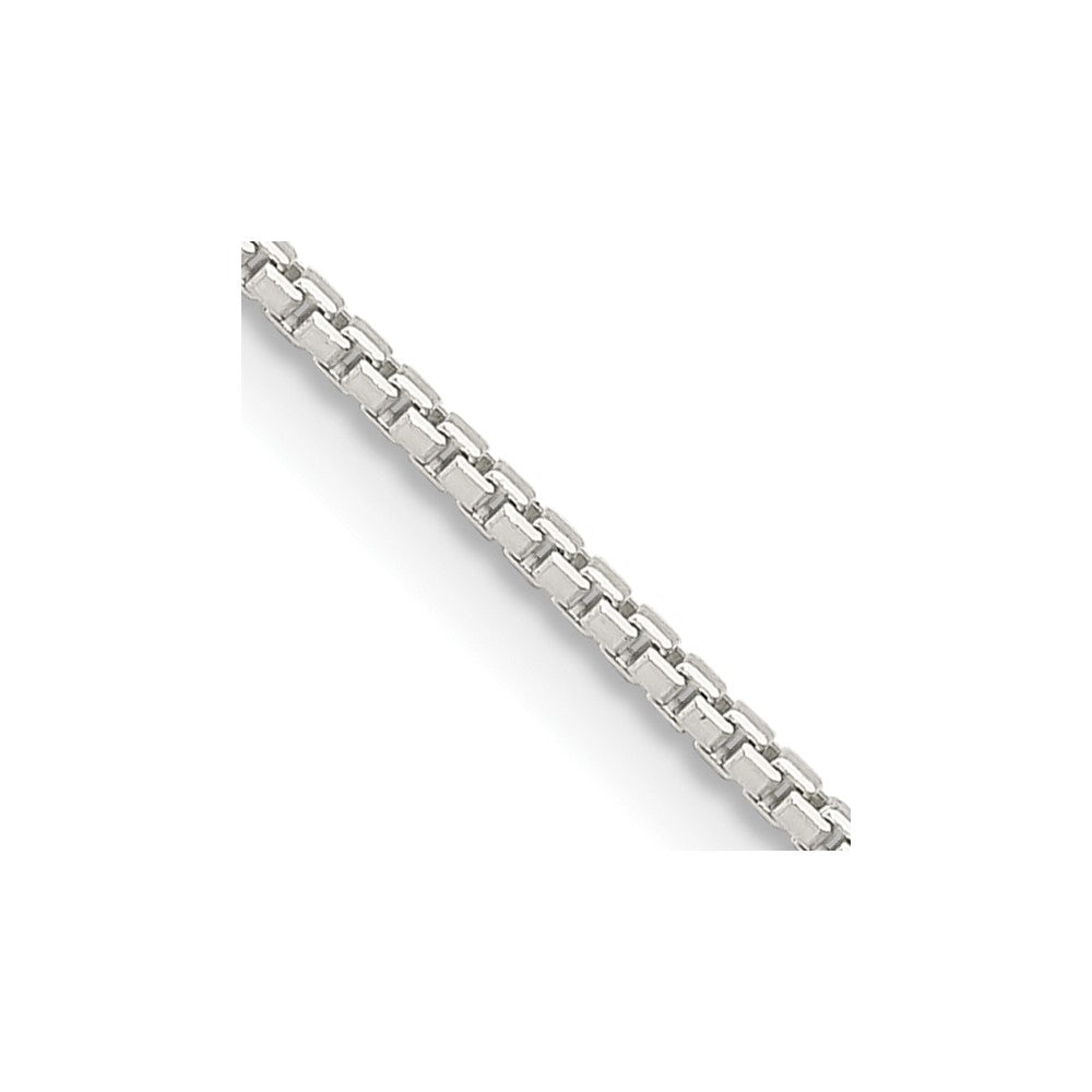 FJC Finejewelers 925 Sterling Silver 8 Sided Box Chain 30 Inches x 1.25 mm