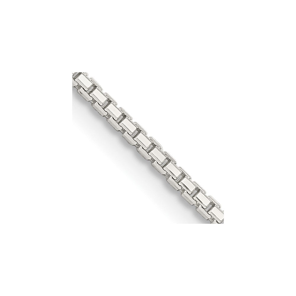 FJC Finejewelers 925 Sterling Silver 8 Sided Box Chain 18 Inches x 1.35 mm