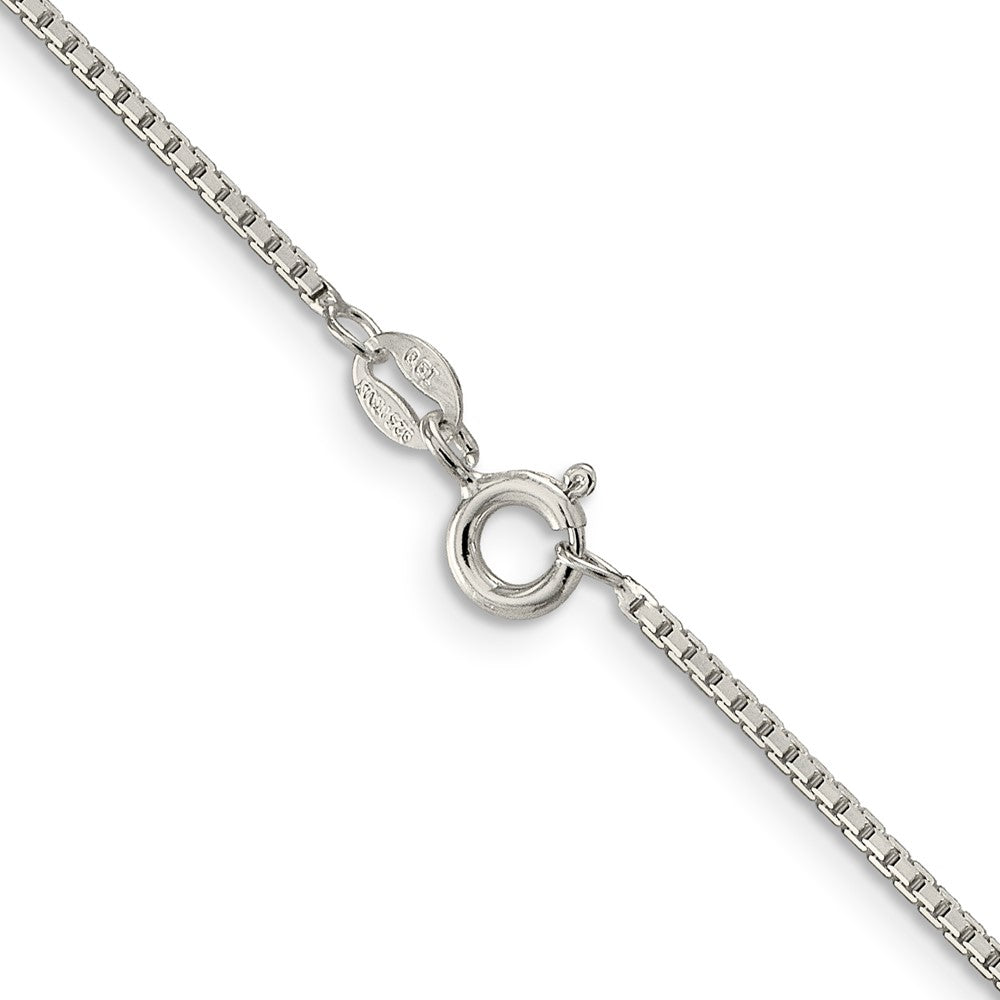 FJC Finejewelers 925 Sterling Silver 8 Sided Box Chain 18 Inches x 1.35 mm