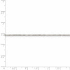 FJC Finejewelers 925 Sterling Silver 8 Sided Box Chain 20 Inches x 1.35 mm