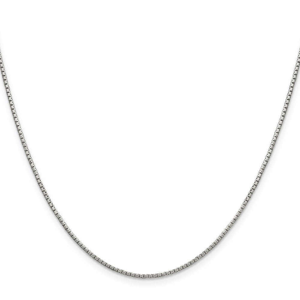 FJC Finejewelers 925 Sterling Silver 8 Sided Box Chain 20 Inches x 1.35 mm