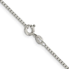 FJC Finejewelers 925 Sterling Silver 8 Sided Box Chain 18 Inches x 1.5 mm