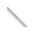 FJC Finejewelers 925 Sterling Silver 8 Sided Box Chain 20 Inches x 1.5 mm