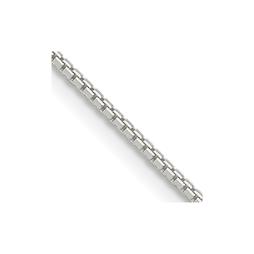 FJC Finejewelers 925 Sterling Silver 8 Sided Box Chain 24 Inches x 1.5 mm