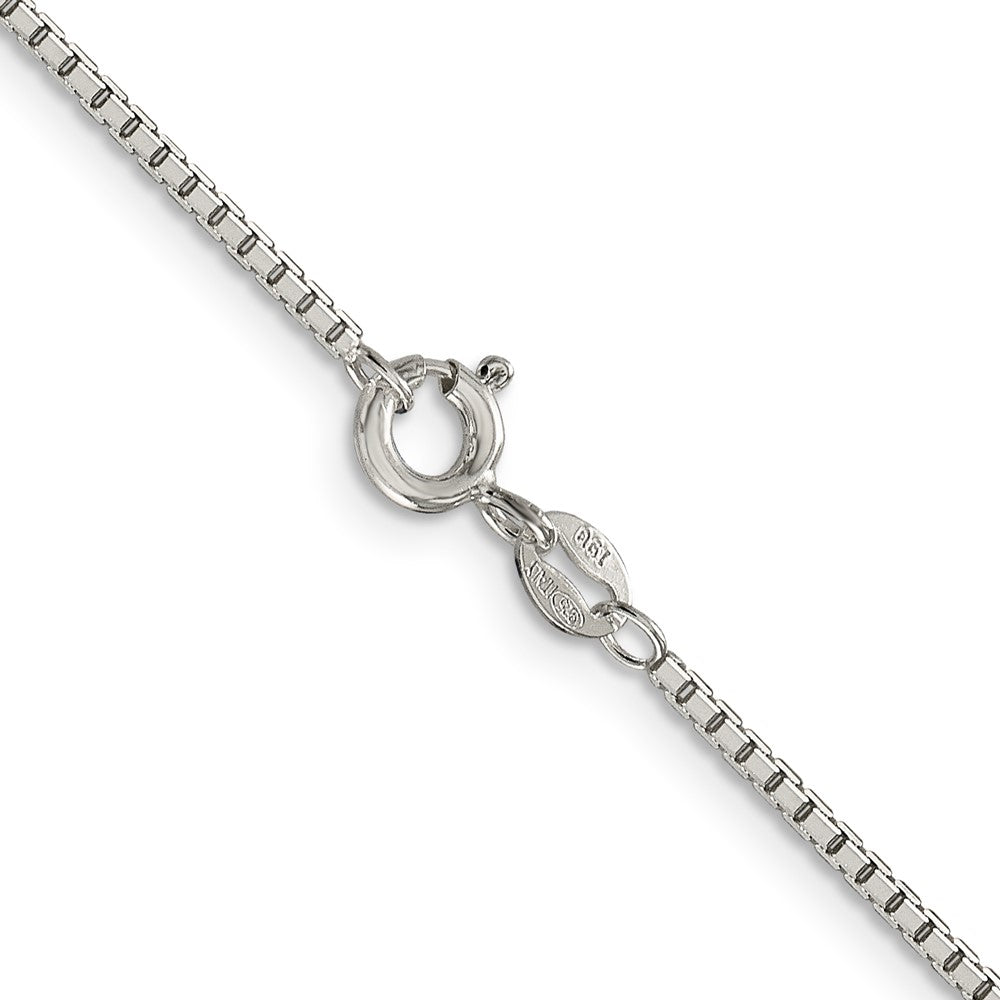 FJC Finejewelers 925 Sterling Silver 8 Sided Box Chain 24 Inches x 1.5 mm