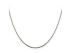 FJC Finejewelers 925 Sterling Silver 8 Sided Box Chain 24 Inches x 1.5 mm