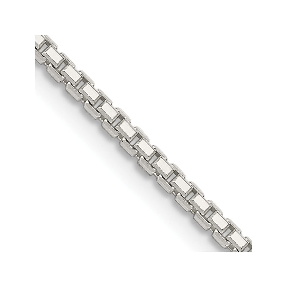 FJC Finejewelers 925 Sterling Silver 8 Sided Box Chain 18 Inches x 1.7 mm