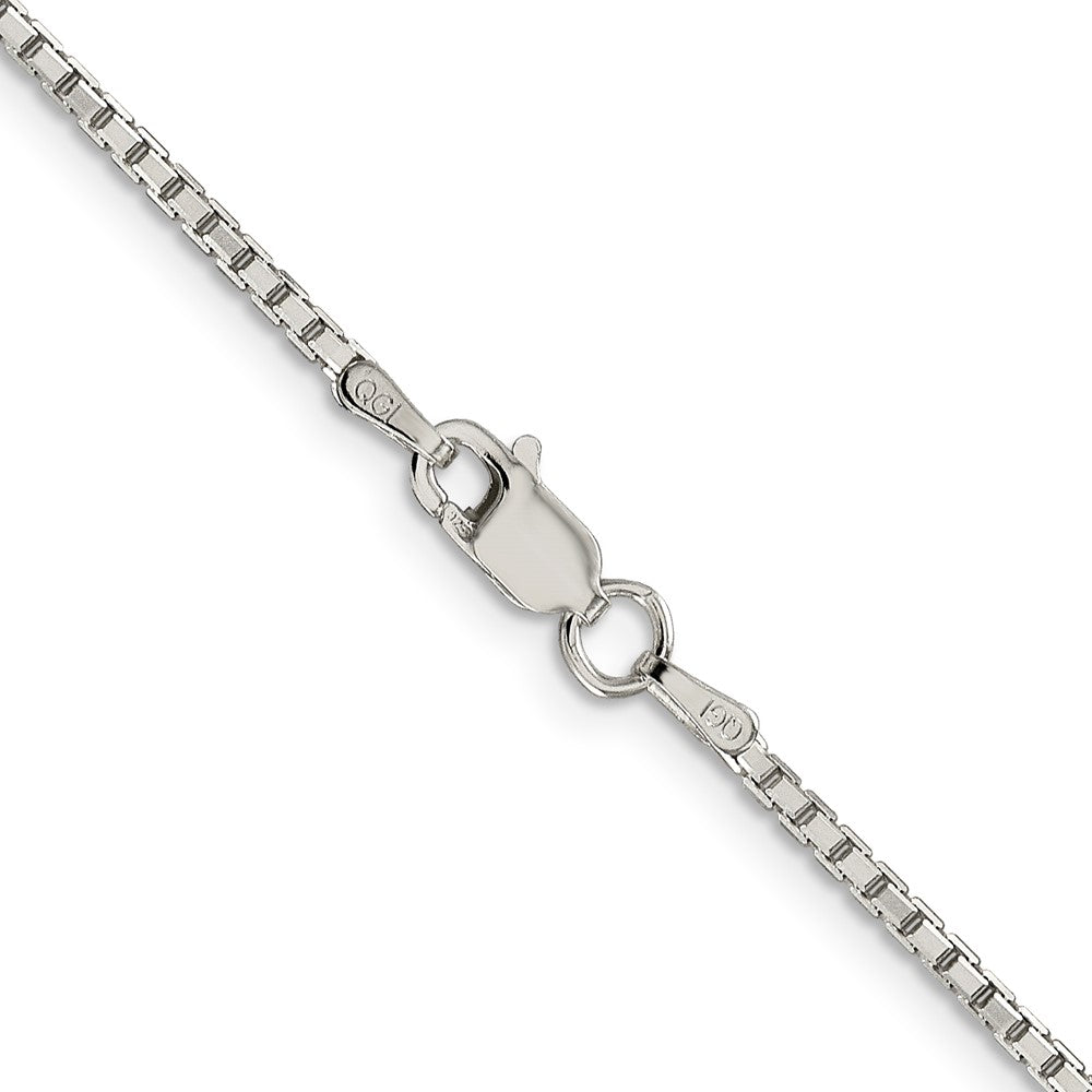 FJC Finejewelers 925 Sterling Silver 8 Sided Box Chain 18 Inches x 1.7 mm