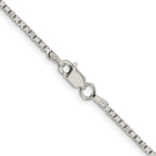 FJC Finejewelers 925 Sterling Silver 8 Sided Box Chain 20 Inches x 1.7 mm