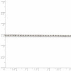 FJC Finejewelers 925 Sterling Silver 8 Sided Box Chain 24 Inches x 1.7 mm