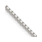 FJC Finejewelers 925 Sterling Silver 8 Sided Box Chain 36 Inches x 1.7 mm