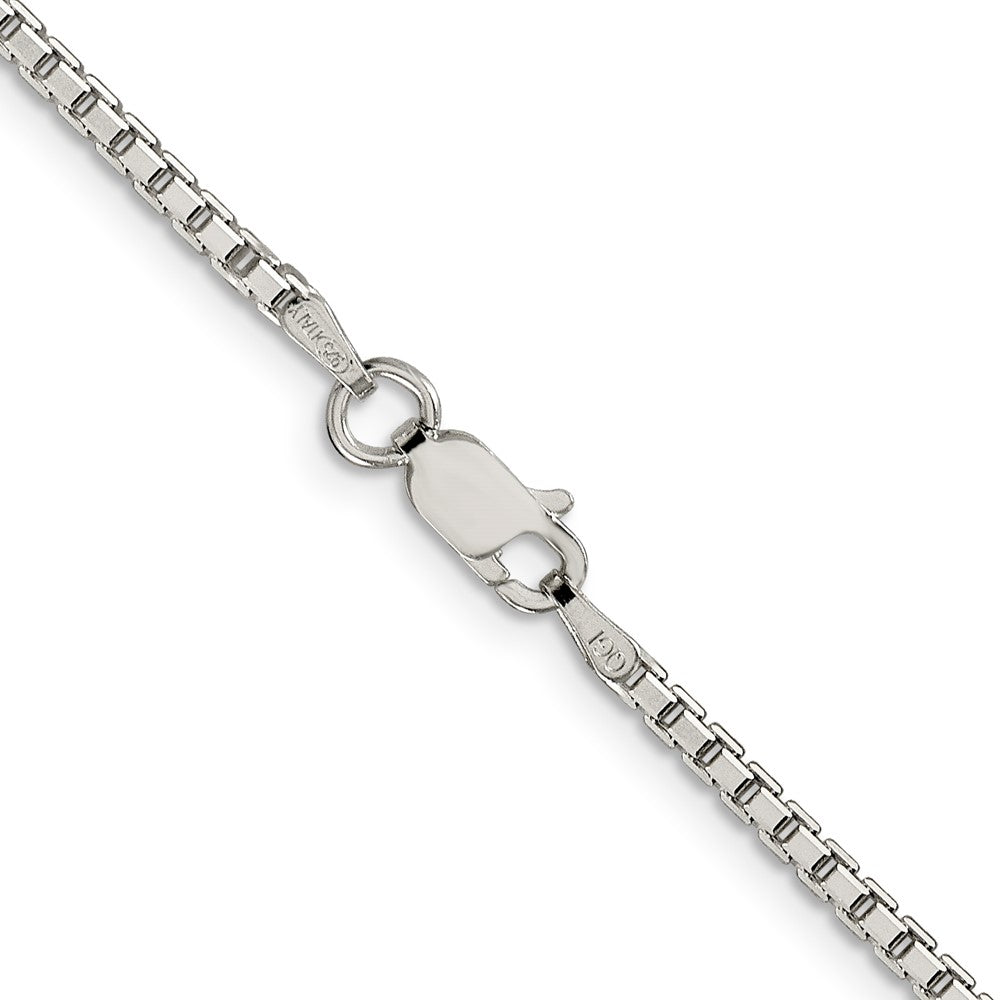 FJC Finejewelers 925 Sterling Silver 8 Sided Box Chain 24 Inches x 2 mm