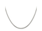 FJC Finejewelers 925 Sterling Silver 8 Sided Box Chain 30 Inches x 2 mm