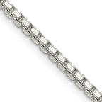 FJC Finejewelers 925 Sterling Silver 8 Sided Box Chain 18 Inches x 2.5 mm
