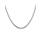 FJC Finejewelers 925 Sterling Silver 8 Sided Box Chain 20 Inches x 2.5 mm