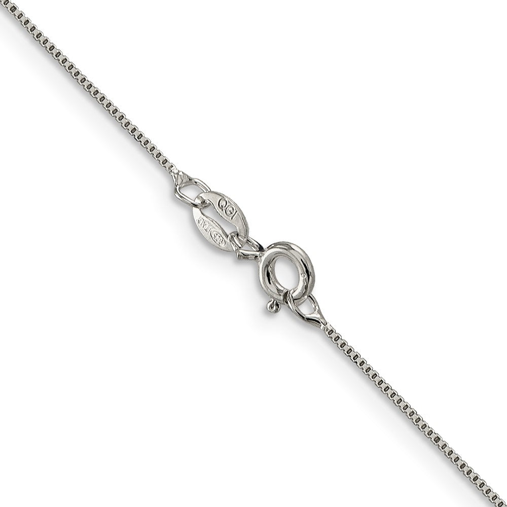 FJC Finejewelers 925 Sterling Silver Box Chain 24 Inches x 0.6 mm