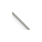 FJC Finejewelers 925 Sterling Silver Box Chain 28 Inches x 0.6 mm