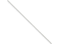 FJC Finejewelers 925 Sterling Silver .8 Box Chain Anklet 9 Inches x 0 mm