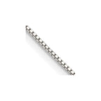 FJC Finejewelers 925 Sterling Silver Box Chain 16 Inches x 0.9 mm