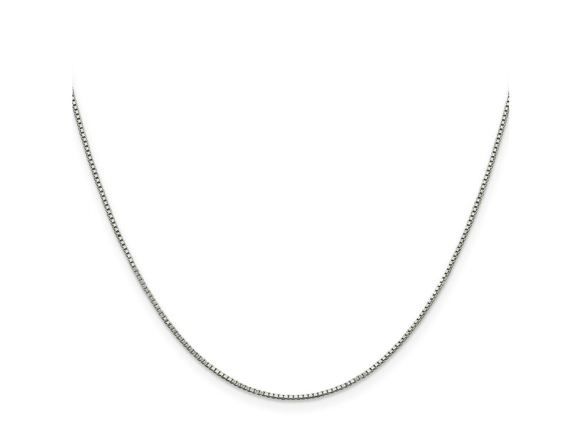 FJC Finejewelers 925 Sterling Silver Box Chain 42 Inches x 0.9 mm