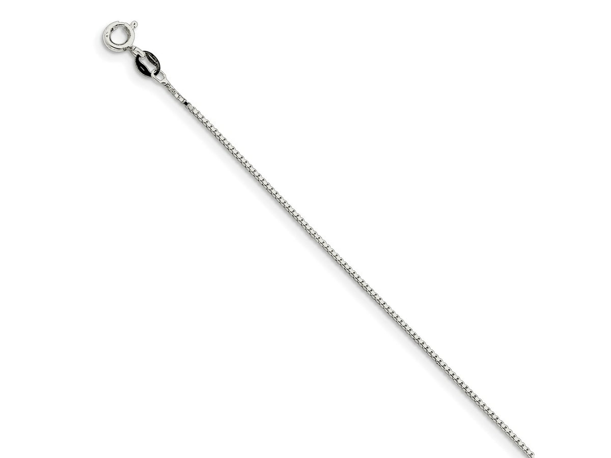 FJC Finejewelers 925 Sterling Silver Box Bracelet Chain 7 Inches x 0.9 mm
